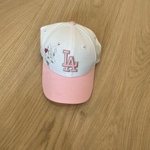 Girls Minnie Mouse LA hat